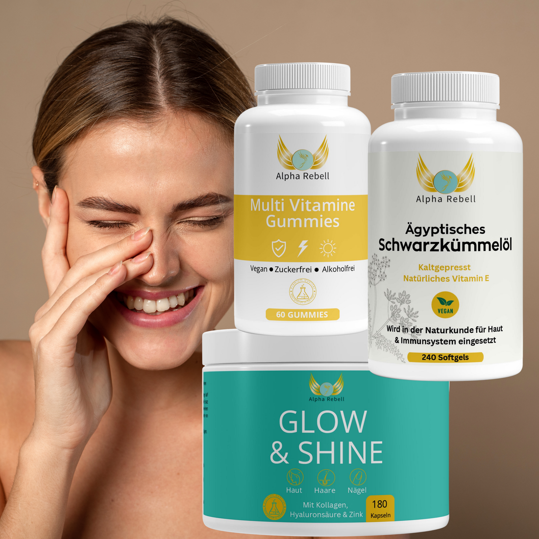 ALPHA GLOW SOUL–  Haut.Hormone.Strahlen. - Bundle