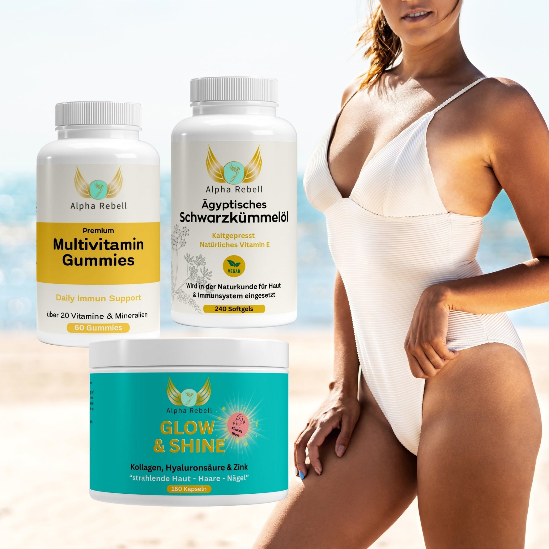 ALPHA GLOW SOUL–  Haut.Hormone.Strahlen. - Bundle